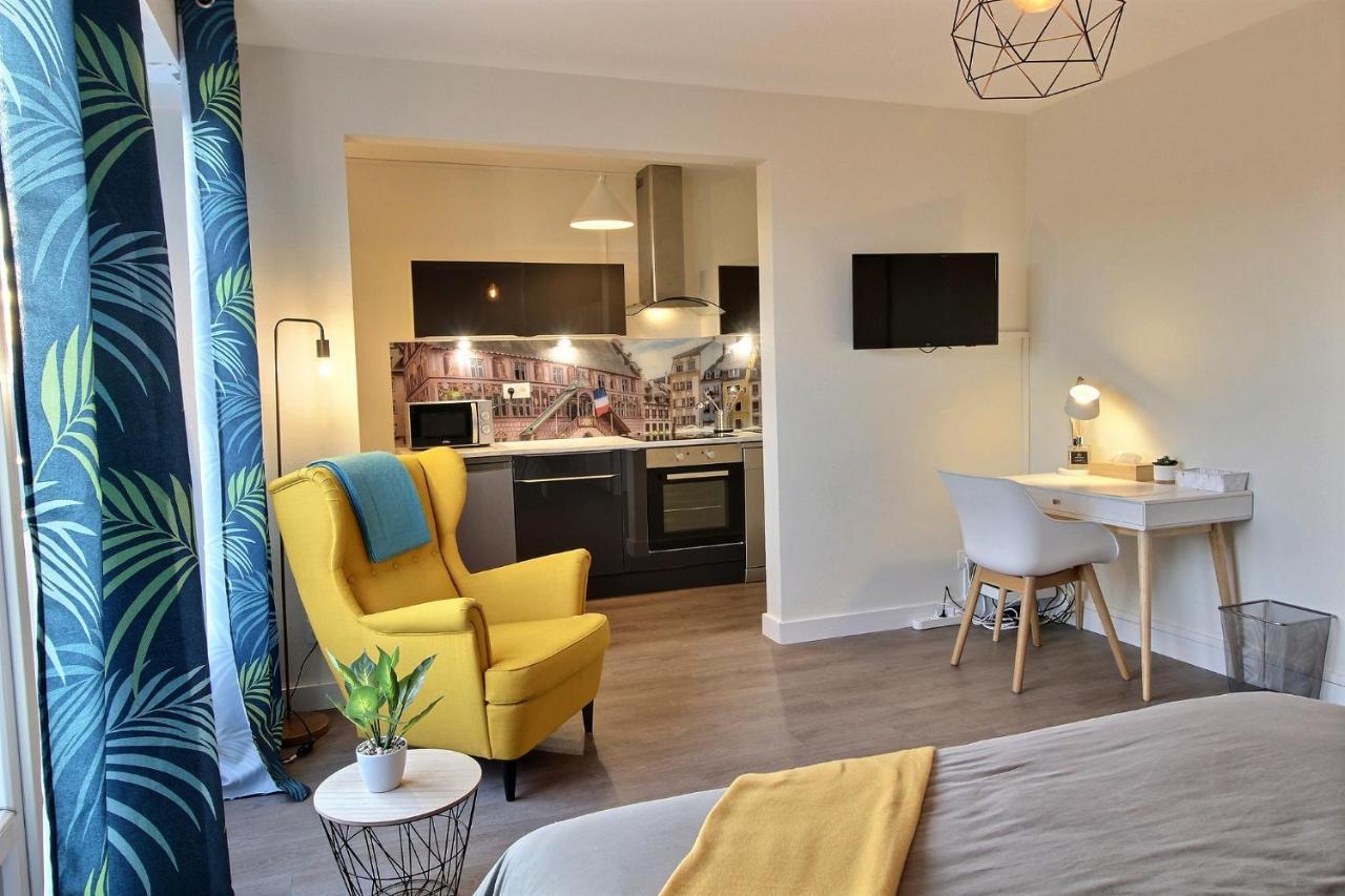 La Suite Panoramic - Parking - Gare - Centre-Ville มิลูเซอ ภายนอก รูปภาพ